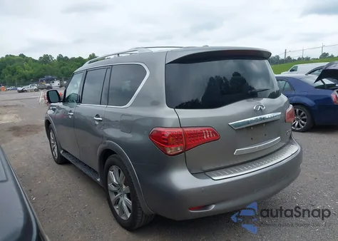 2012 Infiniti Qx56 z USA, uszkodzony, nr VIN JN8AZ2NEXC9020903